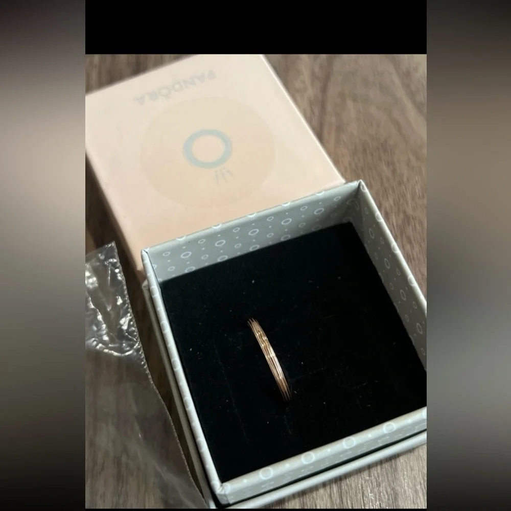 Pandora ME Ring 14k rose gold plating size 9 authentic verified at store
